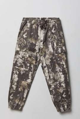 Youth Cargo Twill Jogger