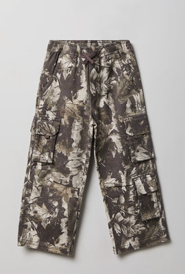 Youth Relaxed Cargo Twill Pant
