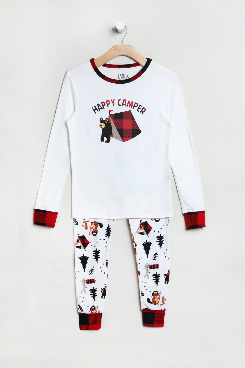 Ensemble de Pyjamas de Famille Happy Camper Junior Ensemble de Pyjamas de Famille Happy Camper Junior