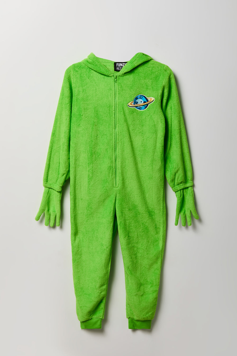 Combinaison en peluche extraterrestre 3D junior Combinaison en peluche extraterrestre 3D junior