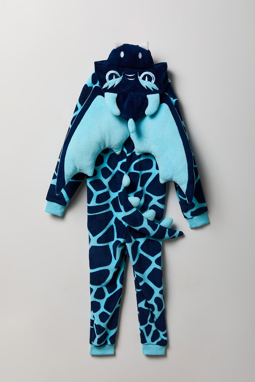 Youth 3D Dragon Plush Onesie Youth 3D Dragon Plush Onesie