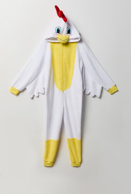 Youth 3D Chicken Plush Onesie