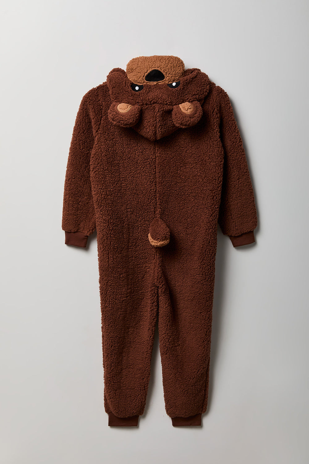Youth 3D Bear Sherpa Onesie Youth 3D Bear Sherpa Onesie