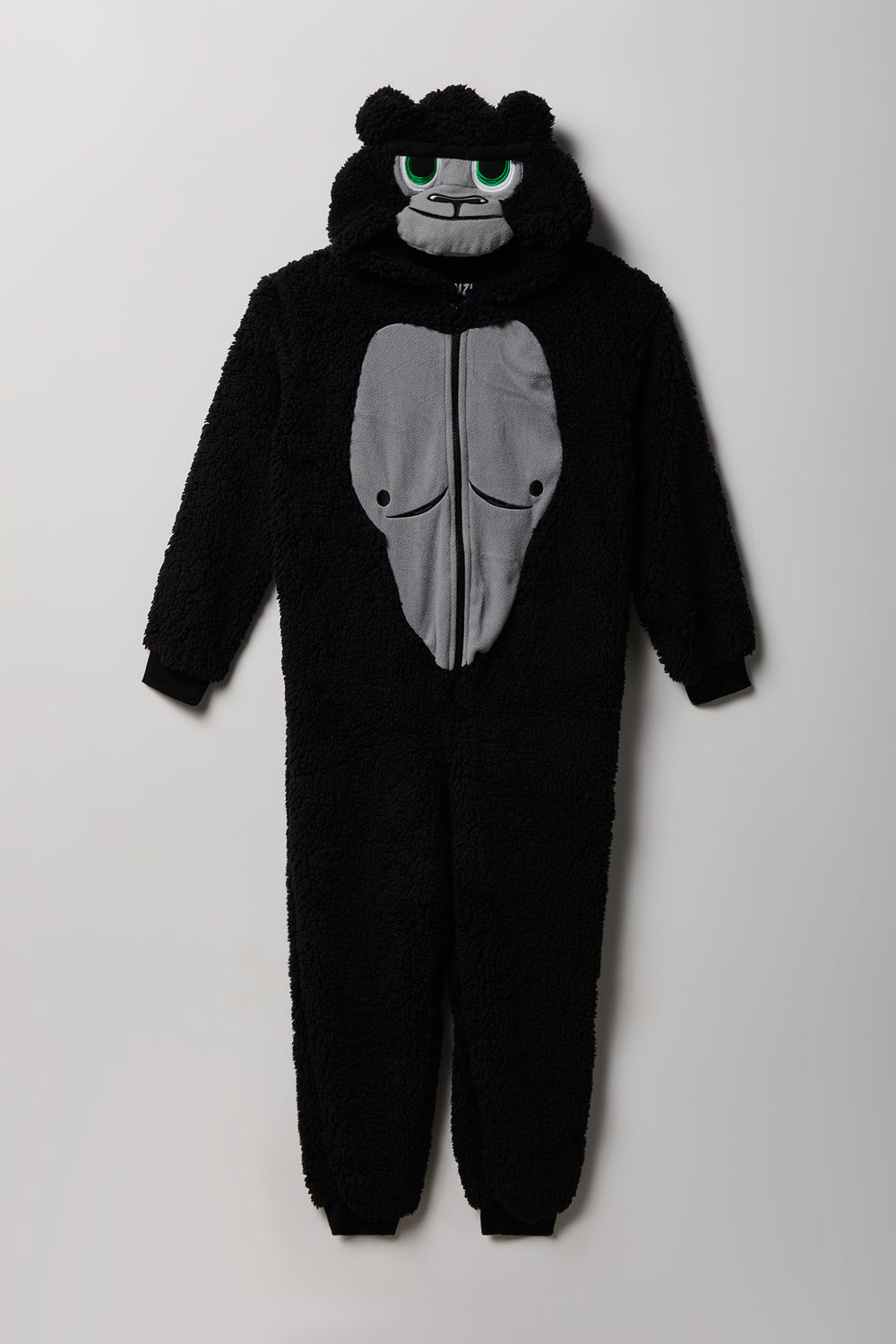Youth 3D Gorilla Sherpa Onesie Youth 3D Gorilla Sherpa Onesie