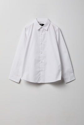 Youth Button-Up Dress Shirt