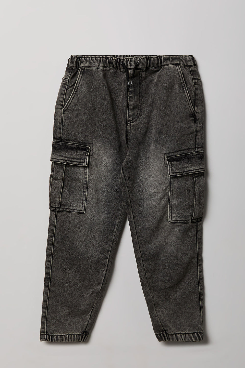 Jogger cargo en denim junior Jogger cargo en denim junior