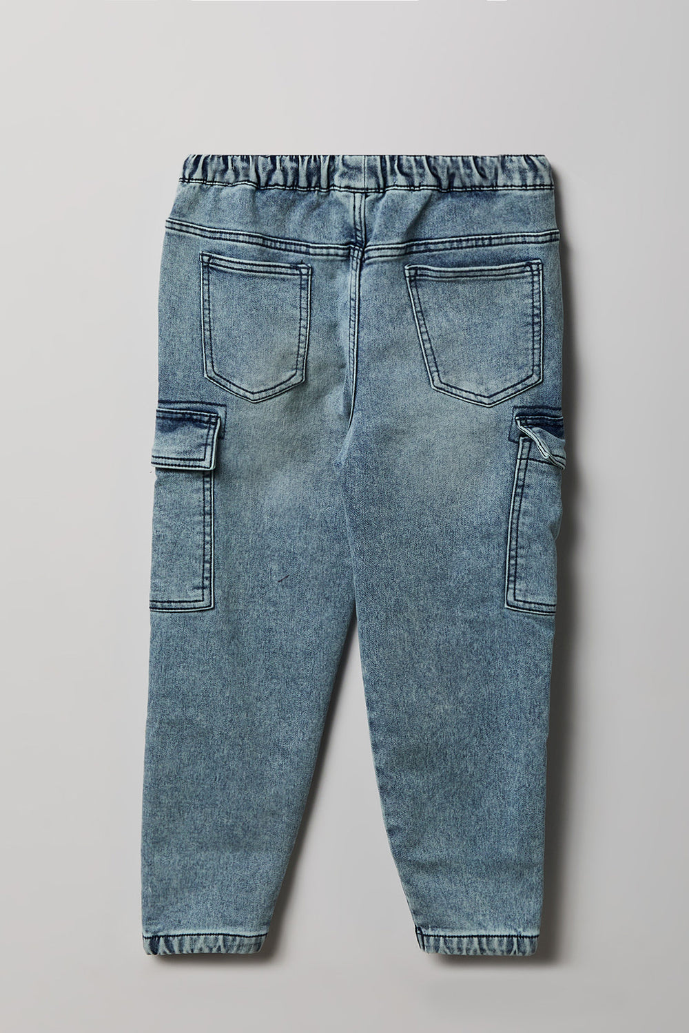Jogger cargo en denim junior Jogger cargo en denim junior