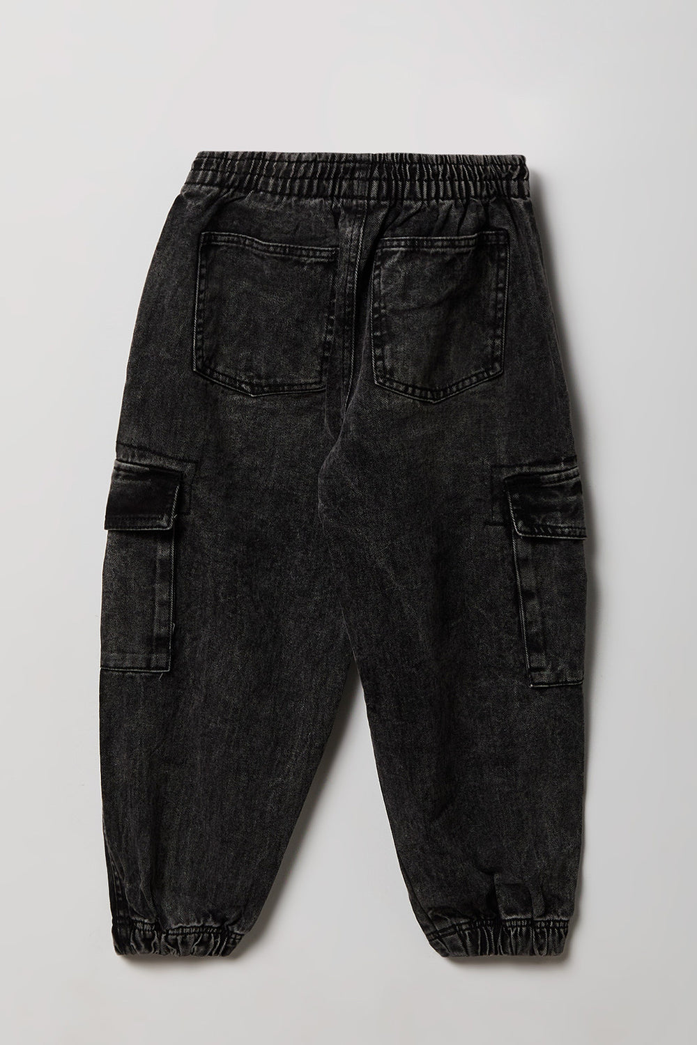 Youth Graffiti Denim Cargo Joggers Youth Graffiti Denim Cargo Joggers
