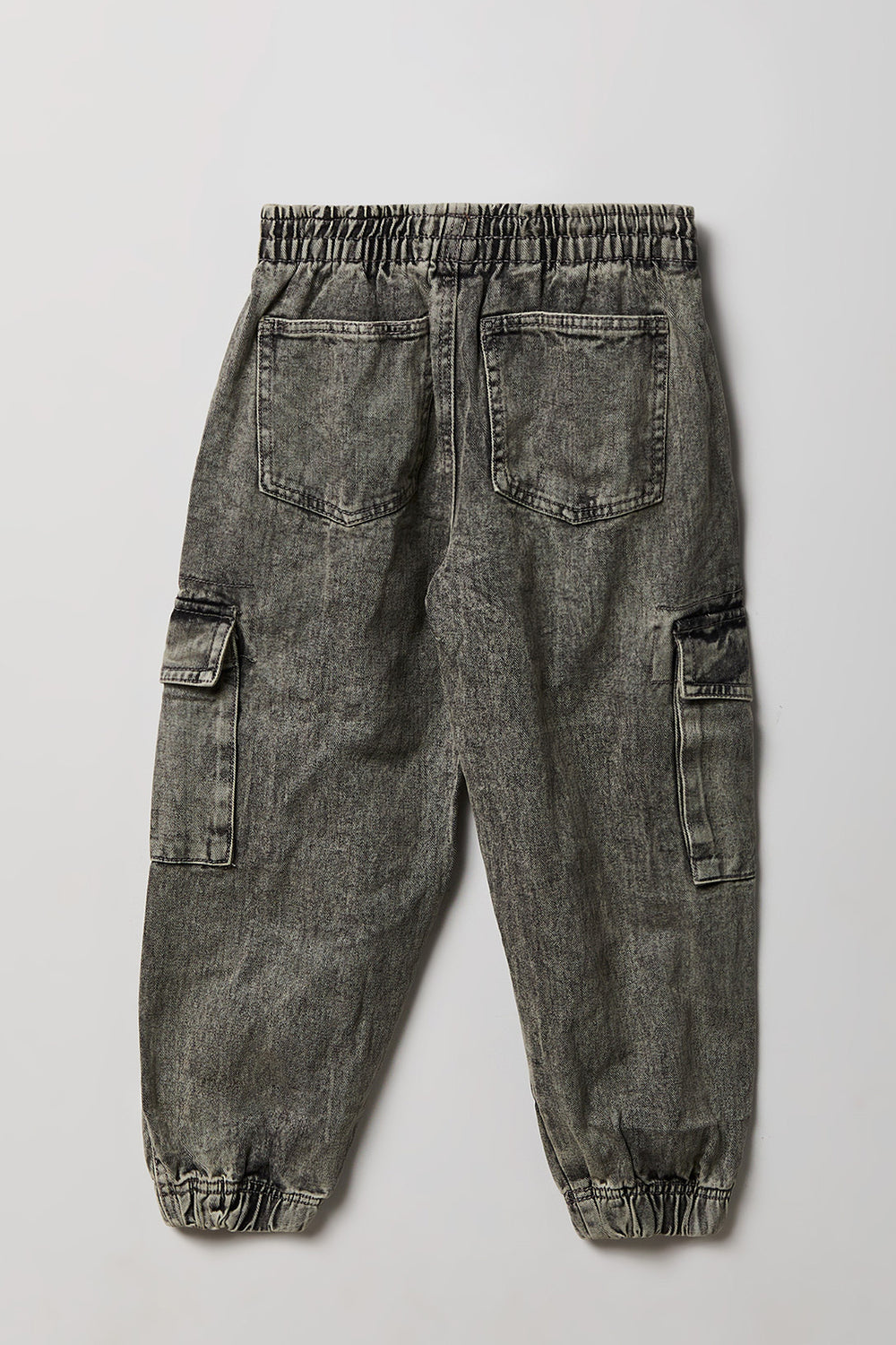Jogger cargo en denim à motif graffiti junior Jogger cargo en denim à motif graffiti junior