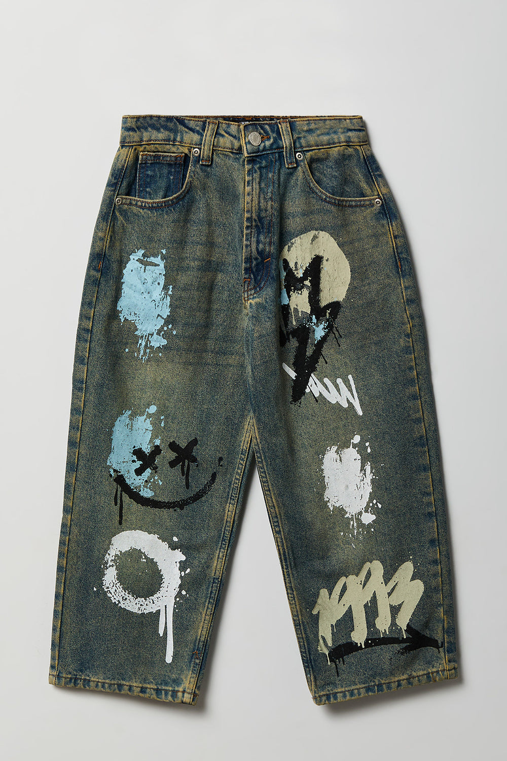 Youth Graffiti Baggy Jeans Youth Graffiti Baggy Jeans
