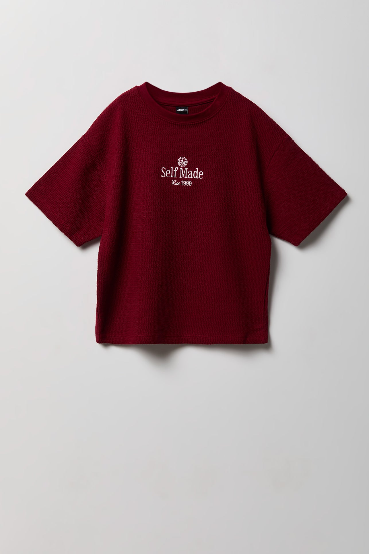 Youth Self Made Embroidered Boxy Tee - /