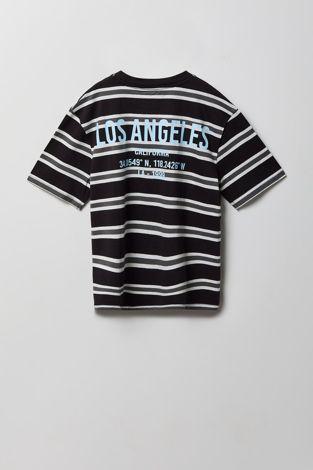 T-shirt à rayures et imprimé graphique junior T-shirt à rayures et imprimé graphique junior