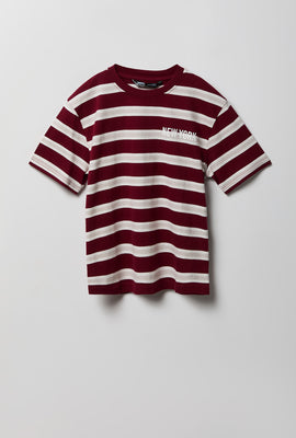 Youth Graphic Striped Tee