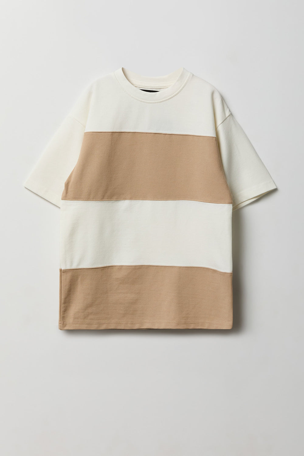 Youth Cut & Sew Colour Block Tee Youth Cut & Sew Colour Block Tee