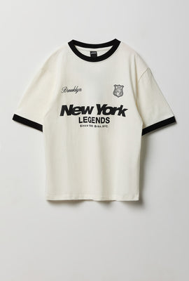 Youth Graphic Ringer Tee