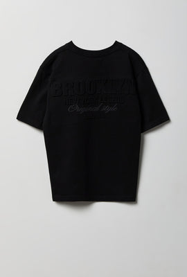 Youth City Graphic Embossed Tee