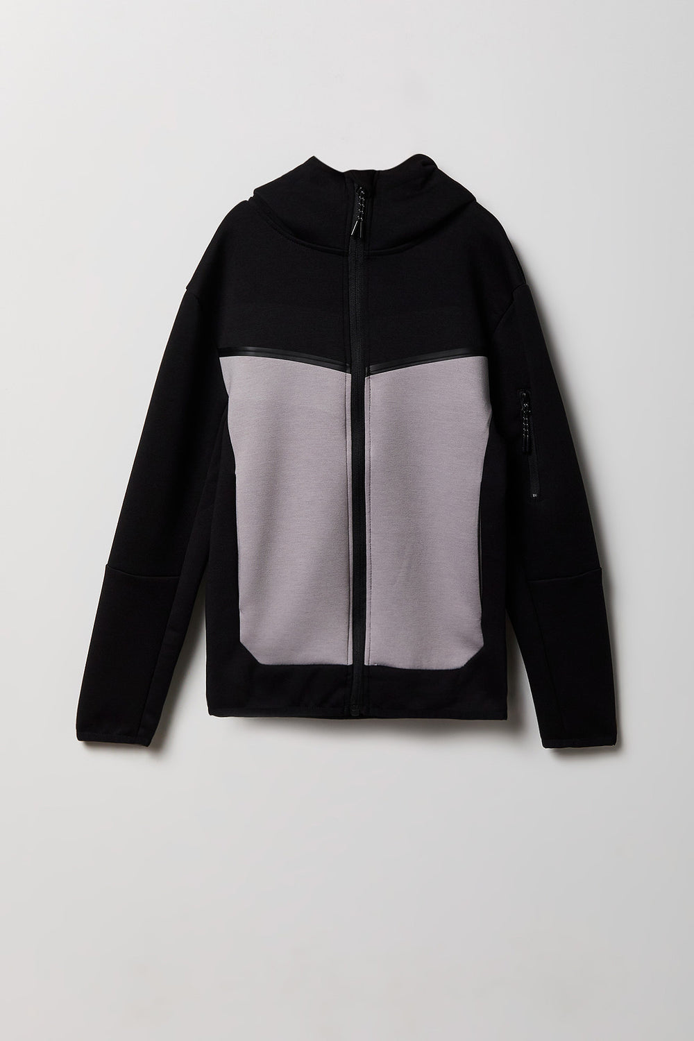 Youth Scuba Colour Block Zip-Up Hoodie Youth Scuba Colour Block Zip-Up Hoodie