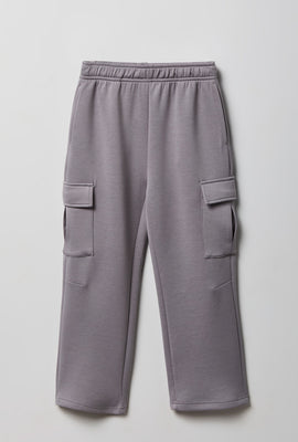 Pantalon cargo en scuba junior