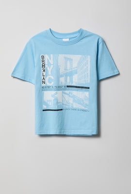 T-shirt imprimé Brooklyn NYC junior