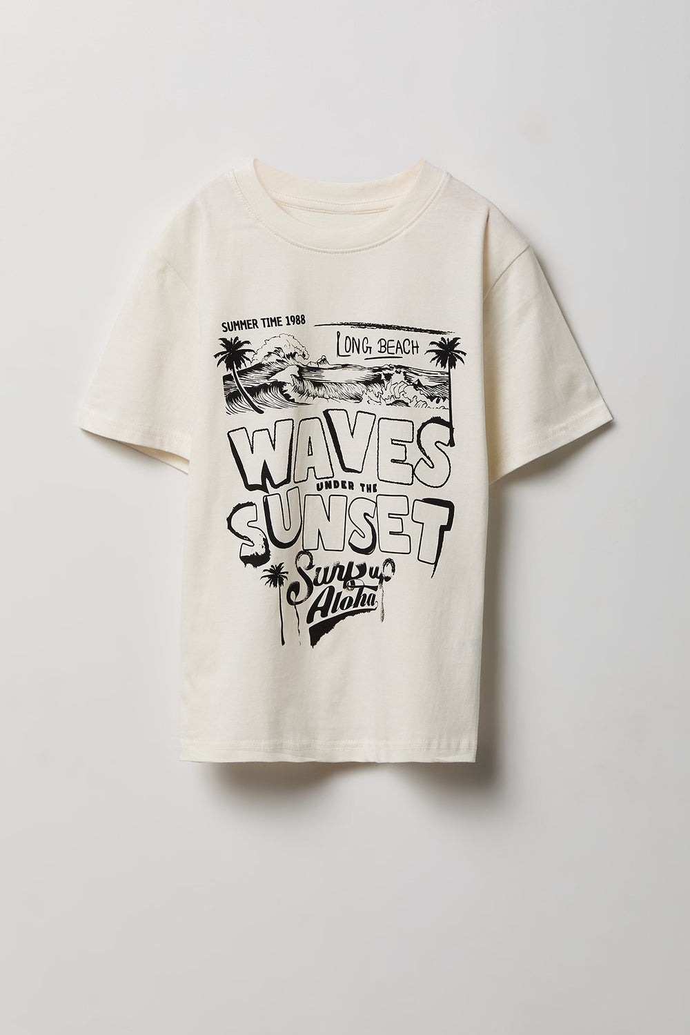T-shirt imprimé Long Beach Waves Sunset junior T-shirt imprimé Long Beach Waves Sunset junior