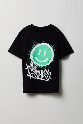 Youth Smiley Graphic Tee