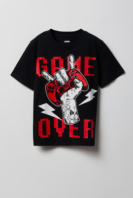 T-shirt imprimé gamer junior