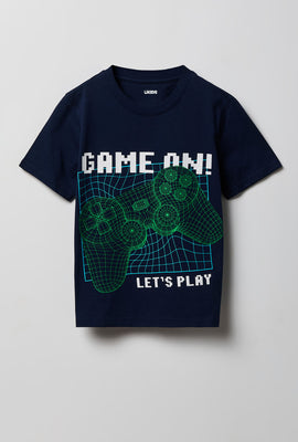 T-shirt imprimé gamer junior