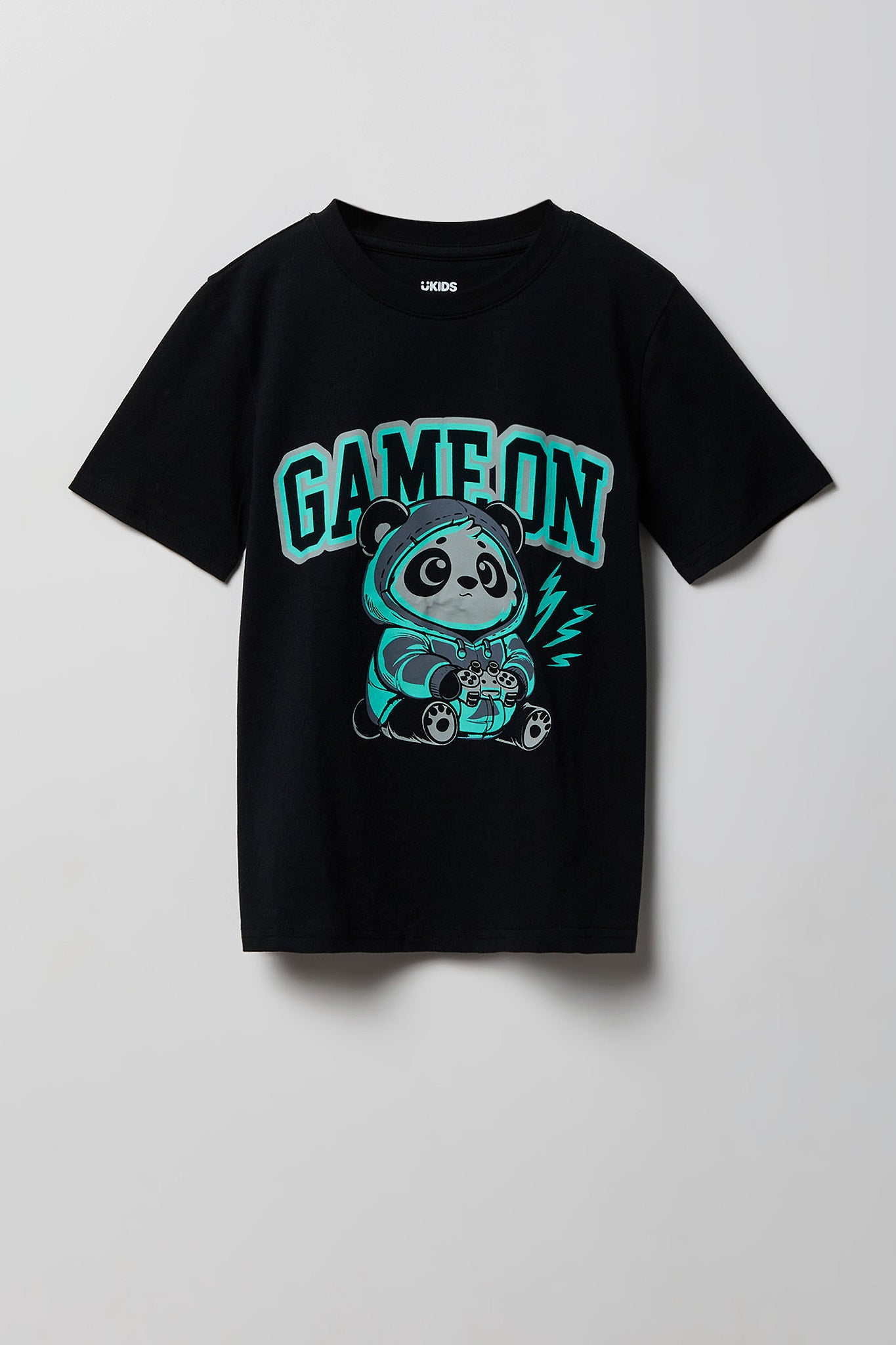 Youth Bear Print Graphic Tee - /