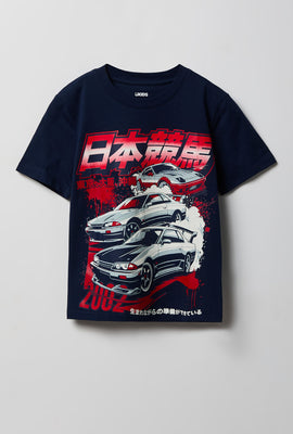T-shirt imprimé de course junior