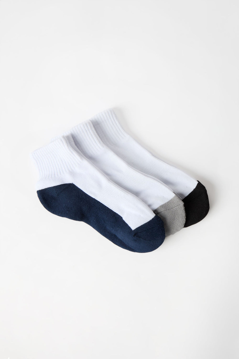 Youth Quarter Socks 3-Pack Youth Quarter Socks 3-Pack
