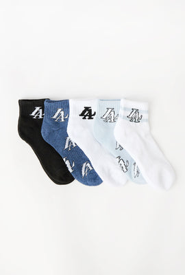 Youth City Ankle Socks 5-Pack