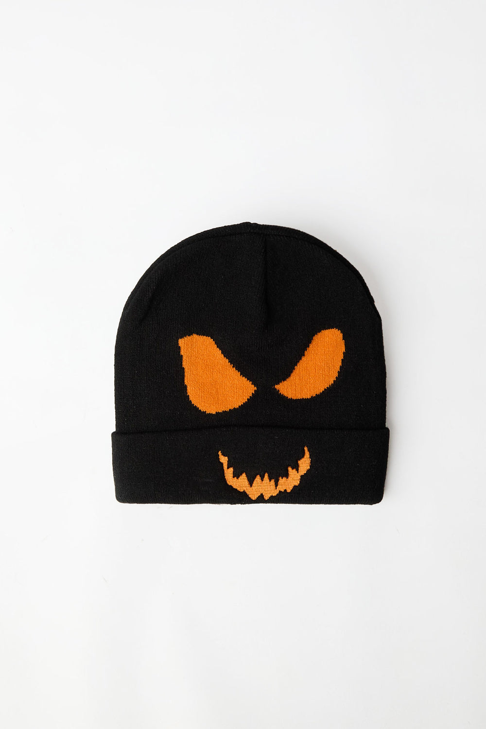 Tuque en tricot jacquard d'Halloween junior Tuque en tricot jacquard d'Halloween junior