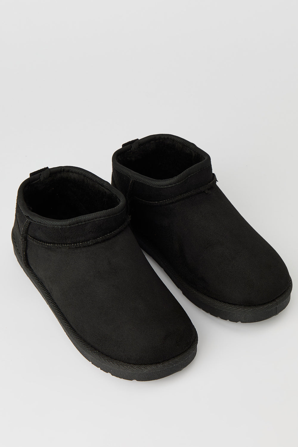 Youth Faux-Suede Ankle Boots Youth Faux-Suede Ankle Boots