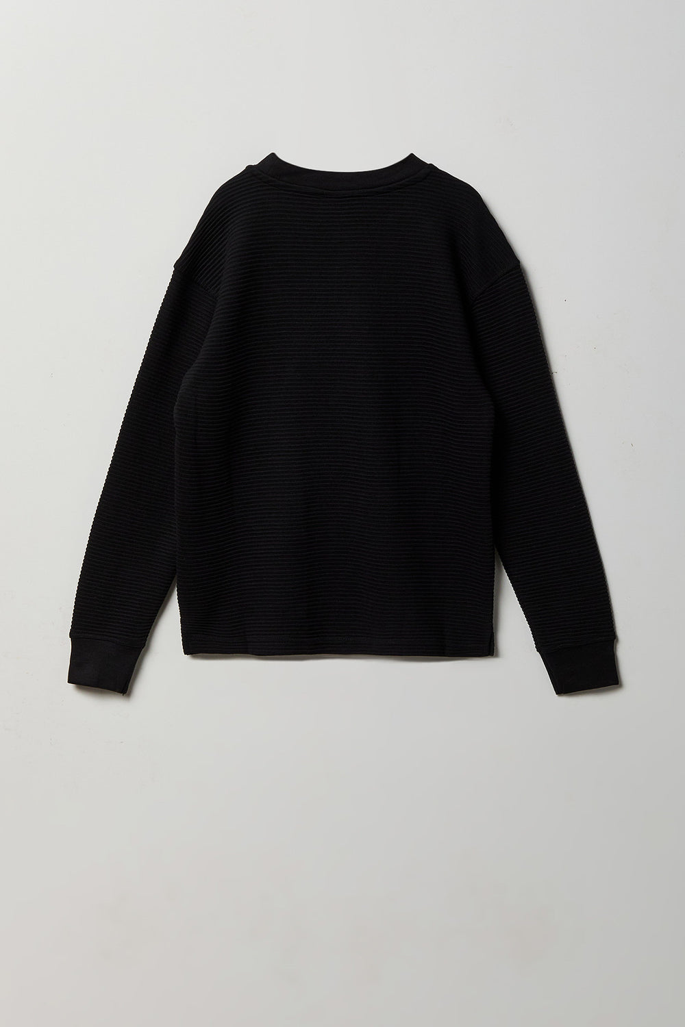 Youth Ribbed Knit Long Sleeve Top Youth Ribbed Knit Long Sleeve Top