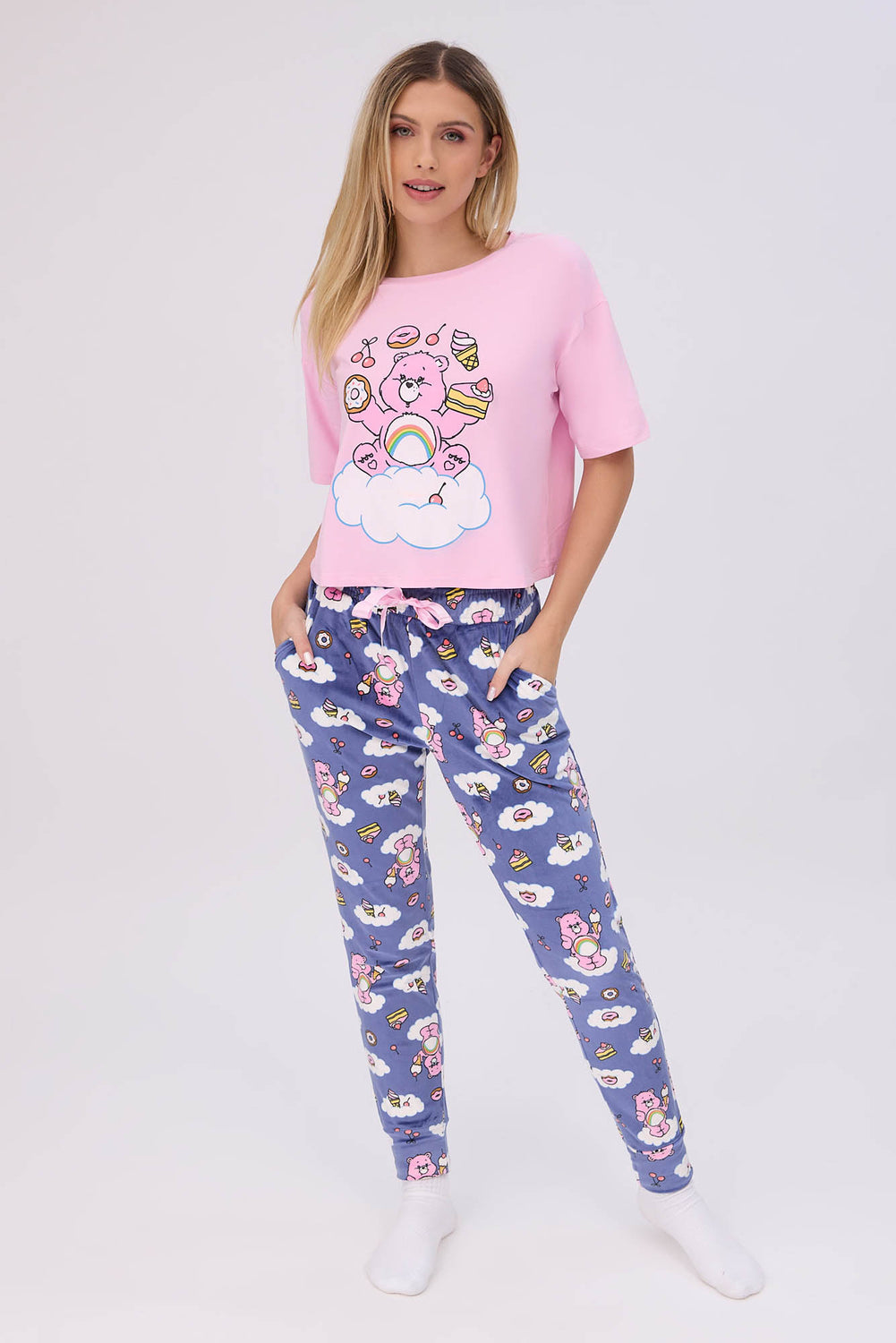 Ensemble de pyjama 2 pièces Care Bears Ensemble de pyjama 2 pièces Care Bears