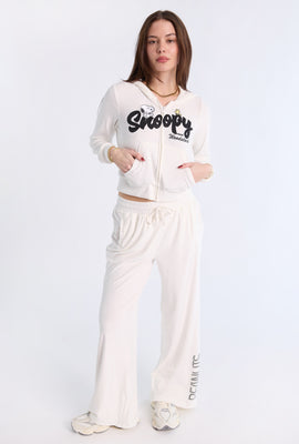 Peanuts Snoopy and Woodstock 2-Piece Velour Set