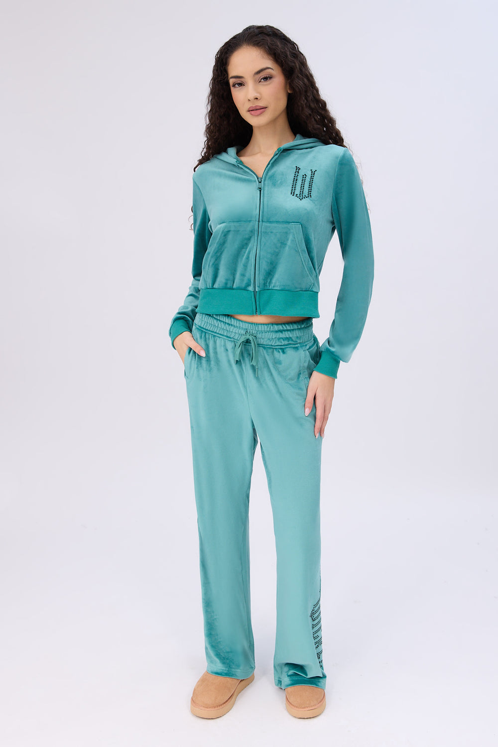 Wicked 2-Piece Velour Set Wicked 2-Piece Velour Set