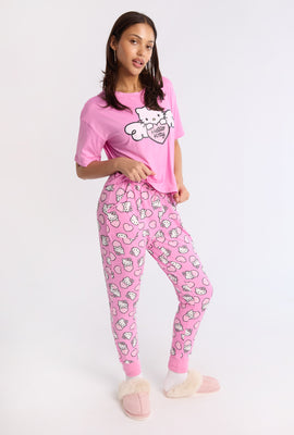 Hello Kitty 2-Piece Pajama Tee & Jogger Set