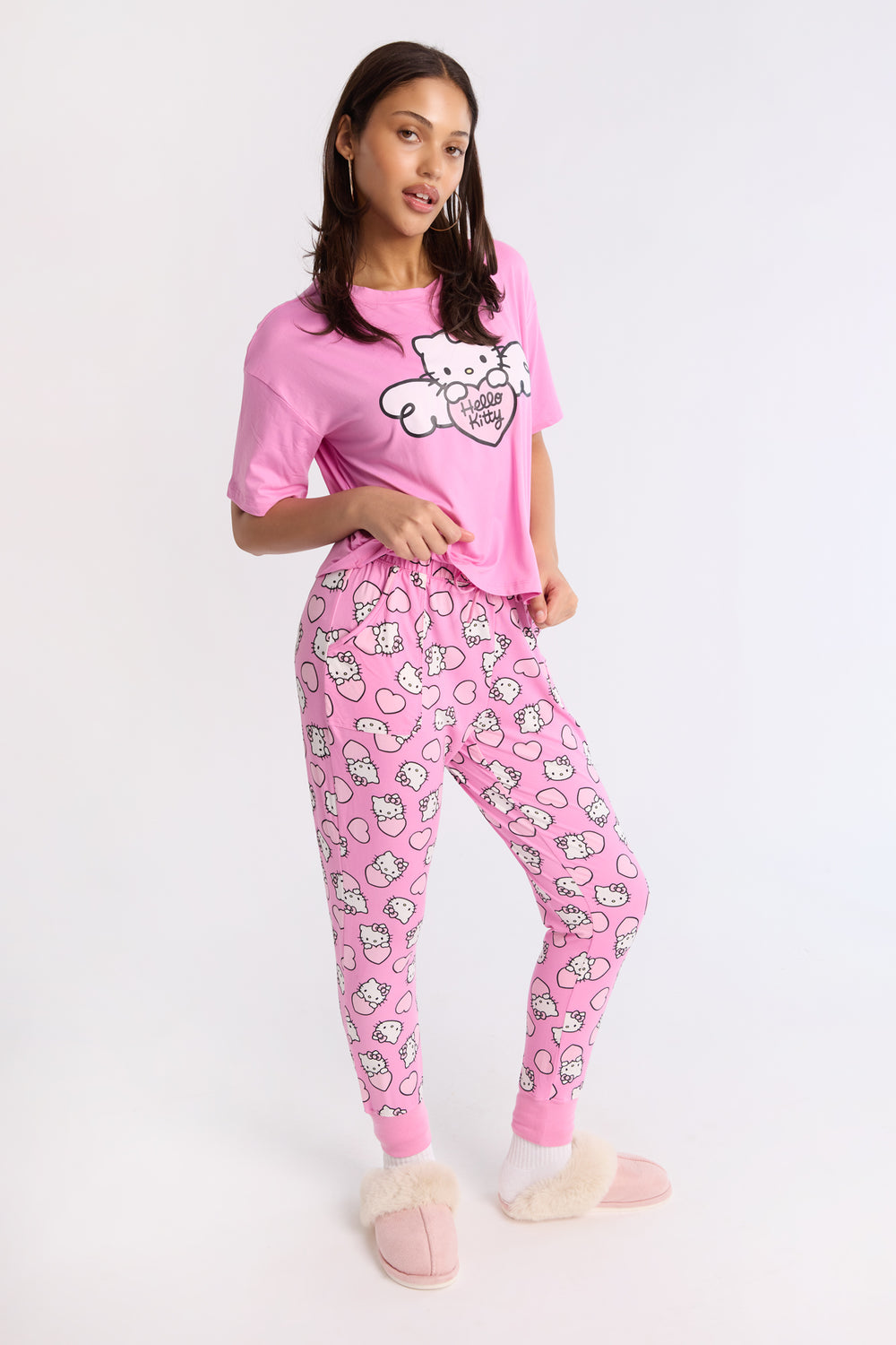 Ensemble de pyjamas 2 pièces Hello Kitty Ensemble de pyjamas 2 pièces Hello Kitty