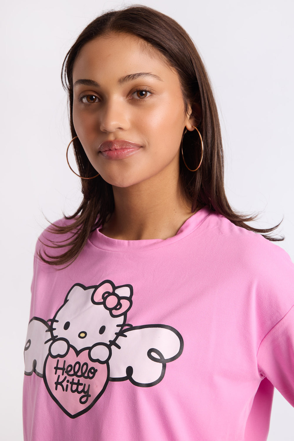 Hello Kitty 2-Piece Pajama Tee & Jogger Set Hello Kitty 2-Piece Pajama Tee & Jogger Set