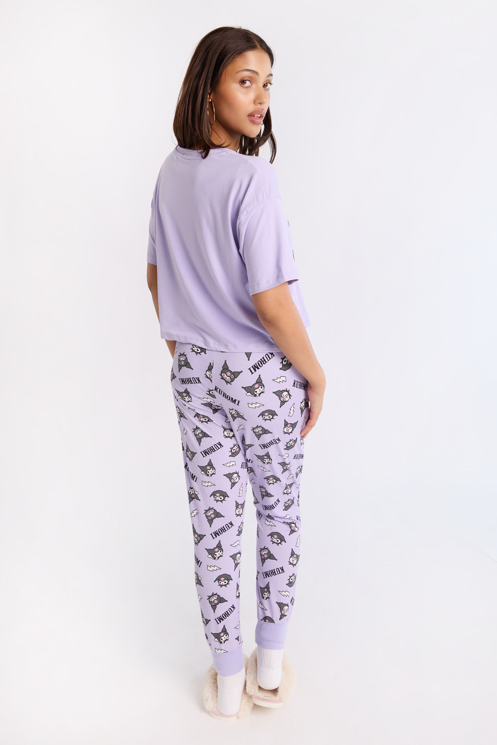 Kuromi 2-Piece Pajama Tee & Jogger Set Kuromi 2-Piece Pajama Tee & Jogger Set