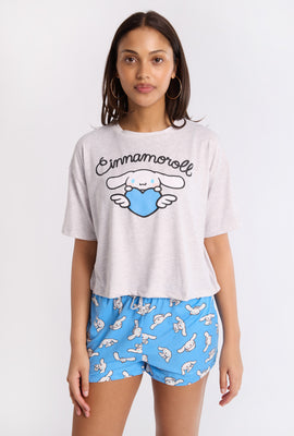 Cinnamoroll 2-Piece Pajama Tee & Shorts Set