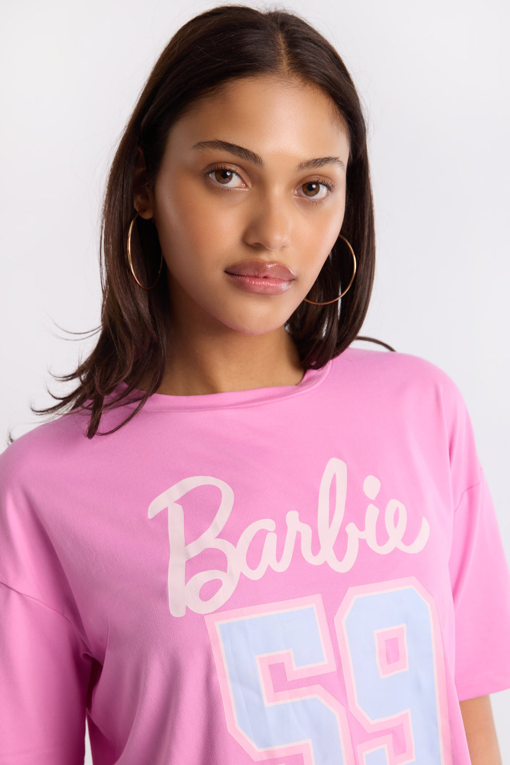 Barbie 2-Piece Pajama Tee & Shorts Set Barbie 2-Piece Pajama Tee & Shorts Set