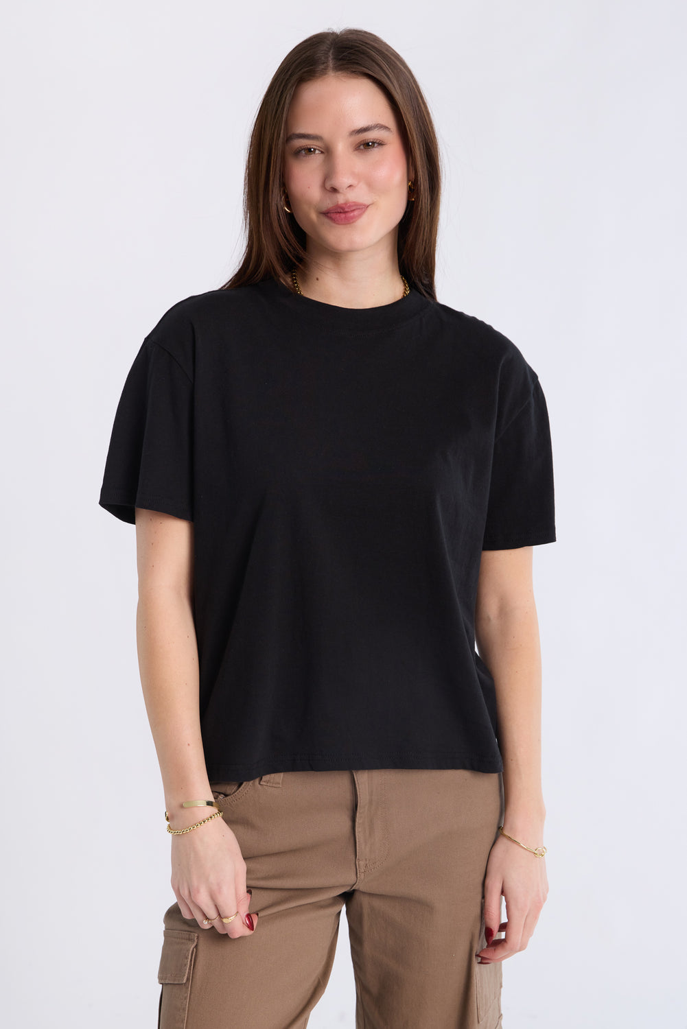 Relaxed Fit Crewneck Tee Relaxed Fit Crewneck Tee