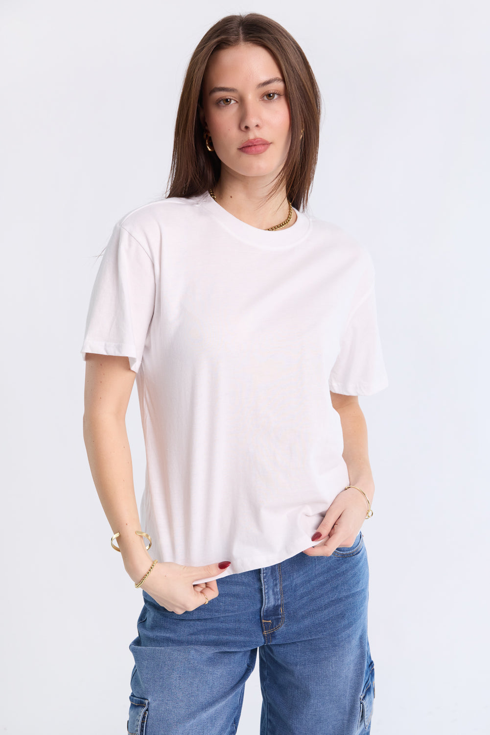 Relaxed Fit Crewneck Tee Relaxed Fit Crewneck Tee