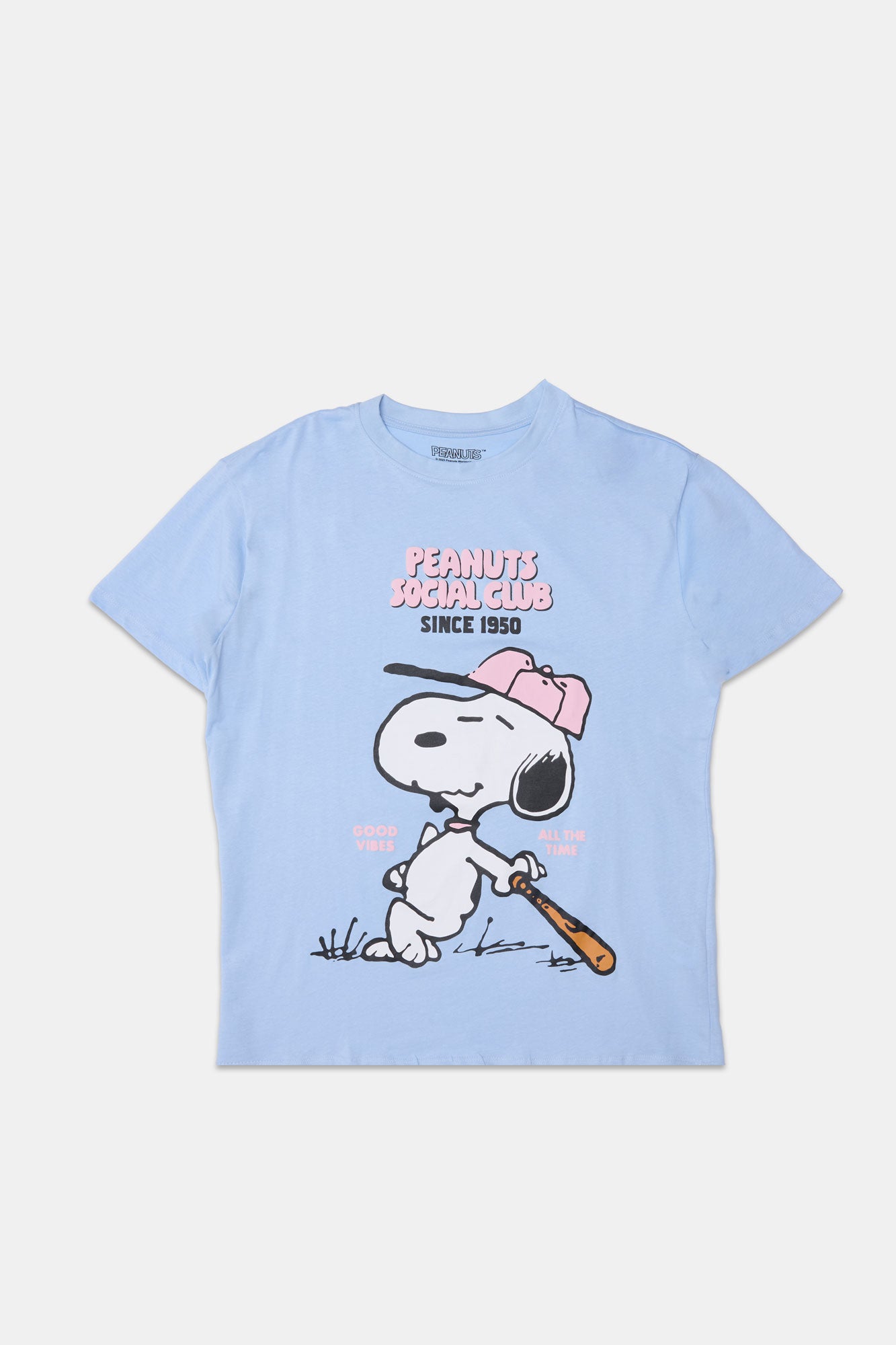 Womens Peanuts Social Club Puff Boyfriend Tee – West49
