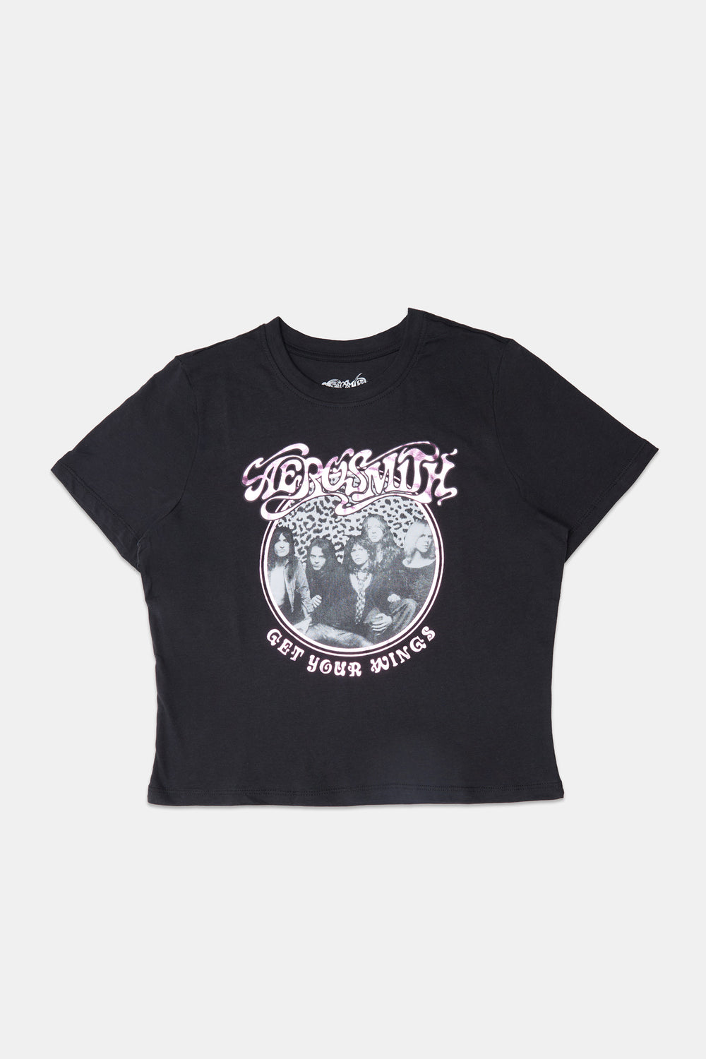 Aerosmith Foil Graphic Baby Tee Aerosmith Foil Graphic Baby Tee