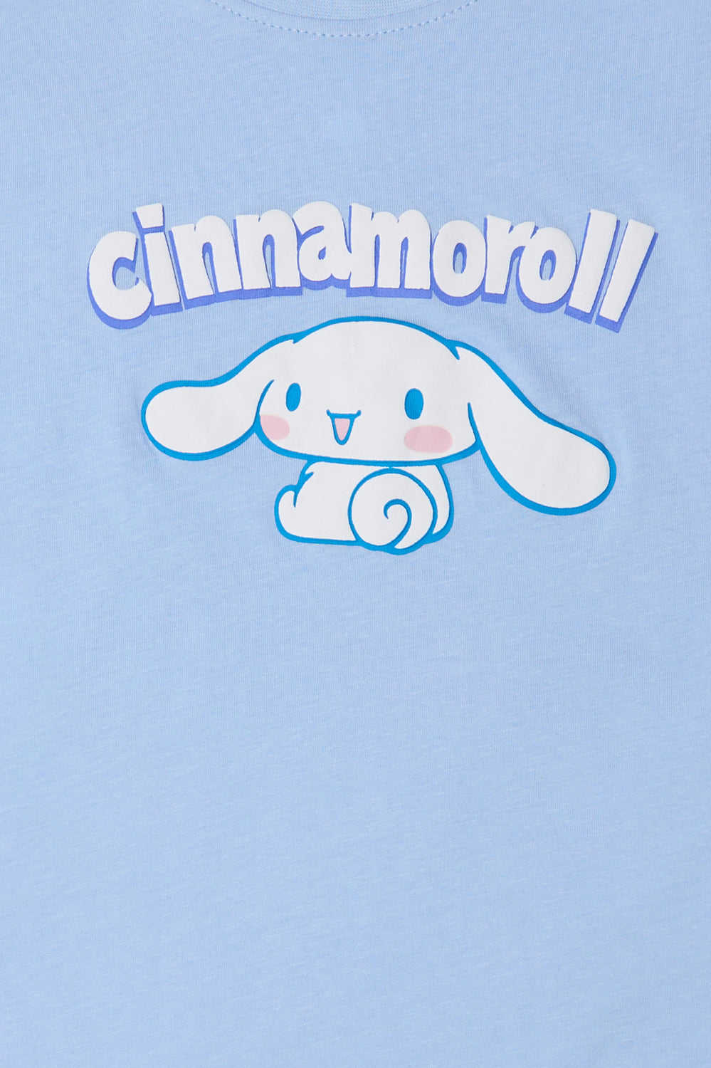 Cinnamoroll Puff Baby Tee Cinnamoroll Puff Baby Tee