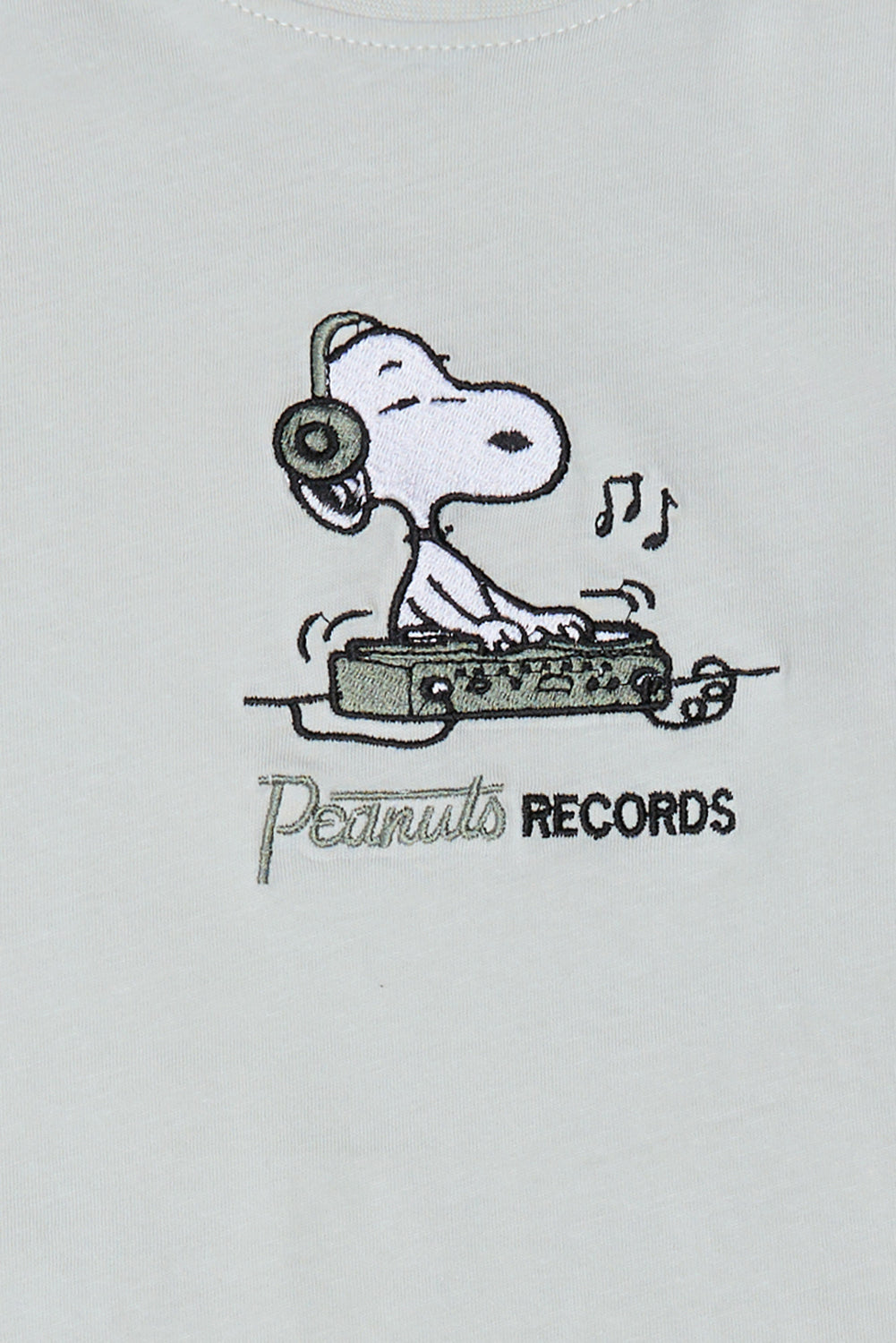 Peanuts DJ Embroidered Tee Peanuts DJ Embroidered Tee