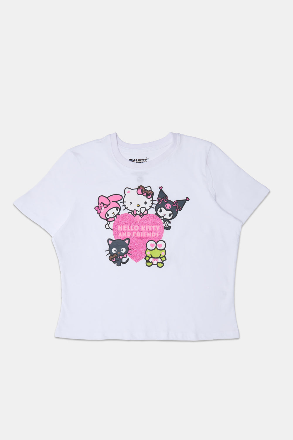 Hello Kitty And Friends Glitter Baby Tee Hello Kitty And Friends Glitter Baby Tee